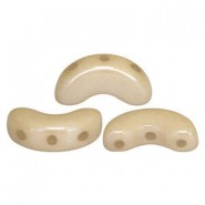 Les perles par Puca® Arcos Perlen Opaque beige ceramic look 03000/14413